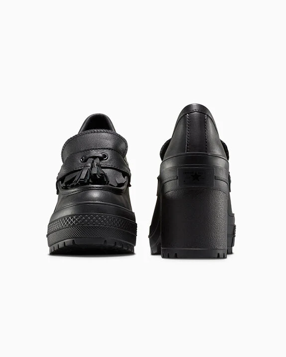 Chuck 70 De Luxe Heel Loafer Platform Leather Low Top - Image 14