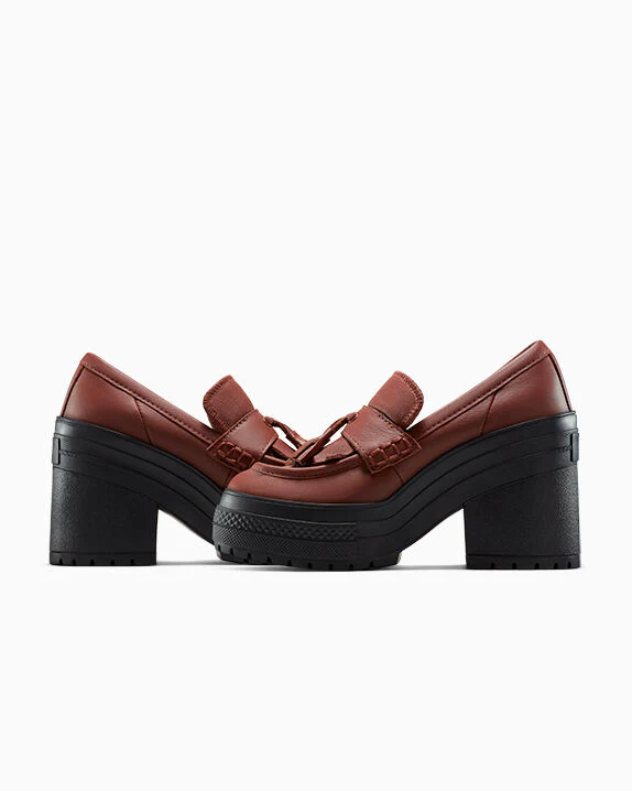 Chuck 70 De Luxe Heel Loafer Platform Leather Low Top - Image 20
