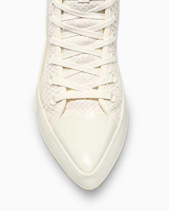Chuck 70 De Luxe Pointed Platform Woven Leather - Image 10