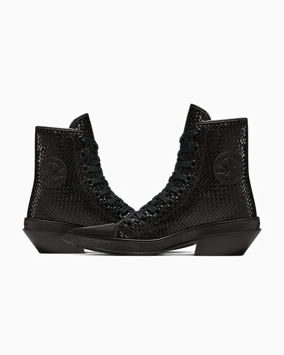 Chuck 70 De Luxe Pointed Platform Woven Leather - Image 18