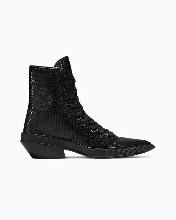Chuck 70 De Luxe Pointed Platform Woven Leather - Image 20