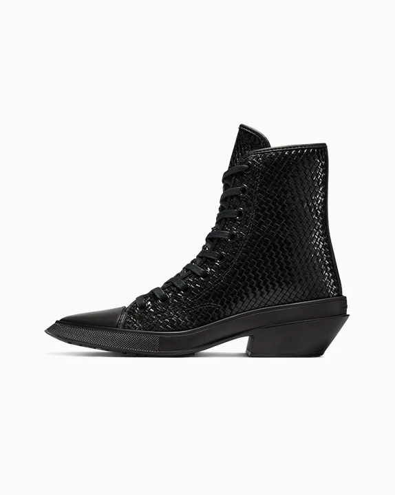 Chuck 70 De Luxe Pointed Platform Woven Leather - Image 22