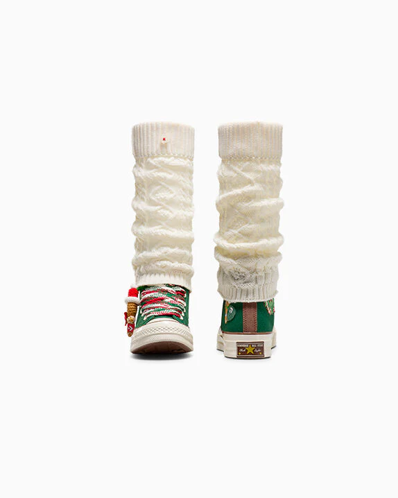 Chuck 70 X-Mas Gingerbread & Knit Sock High Top - Image 18