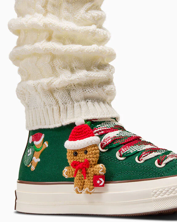 Chuck 70 X-Mas Gingerbread & Knit Sock High Top - Image 20