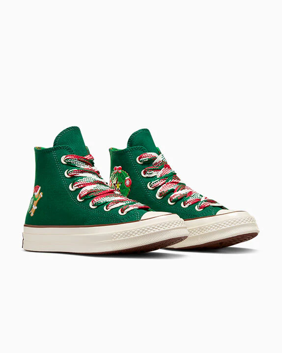 Chuck 70 X-Mas Gingerbread & Knit Sock High Top - Image 21