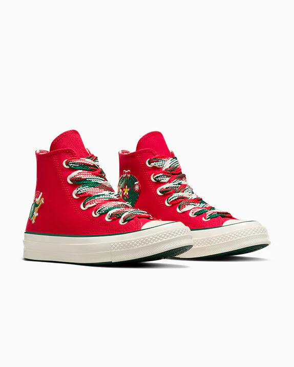 Chuck 70 X-Mas Gingerbread & Knit Sock High Top - Image 4