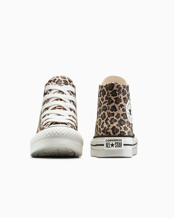 Chuck Taylor All Star EVA Leopard Lift Platform - Image 4