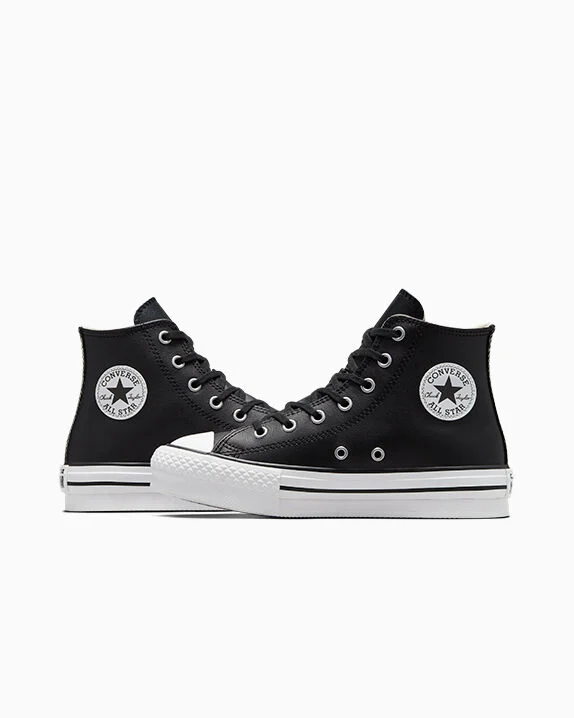 Chuck Taylor All Star EVA Lift Platform Leather High Top - Image 6