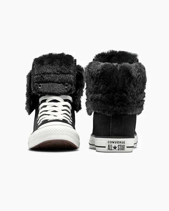 Chuck Taylor All Star Fold Over XHi Faux Fur - Image 4
