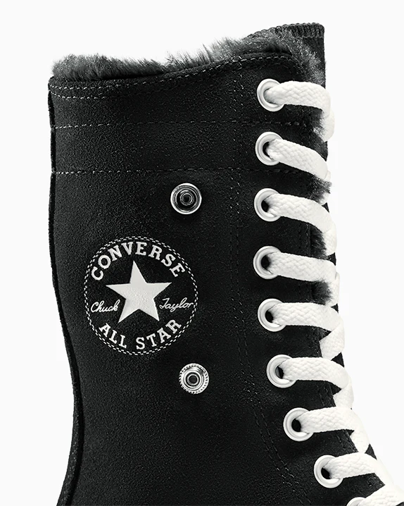 Chuck Taylor All Star Fold Over XHi Faux Fur - Image 5