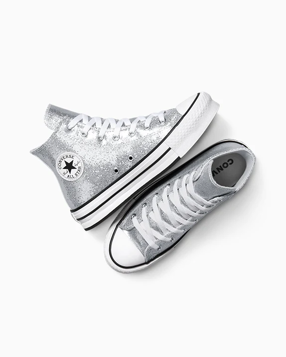 Chuck Taylor All Star Lift Platform Disco Glitter - Image 3