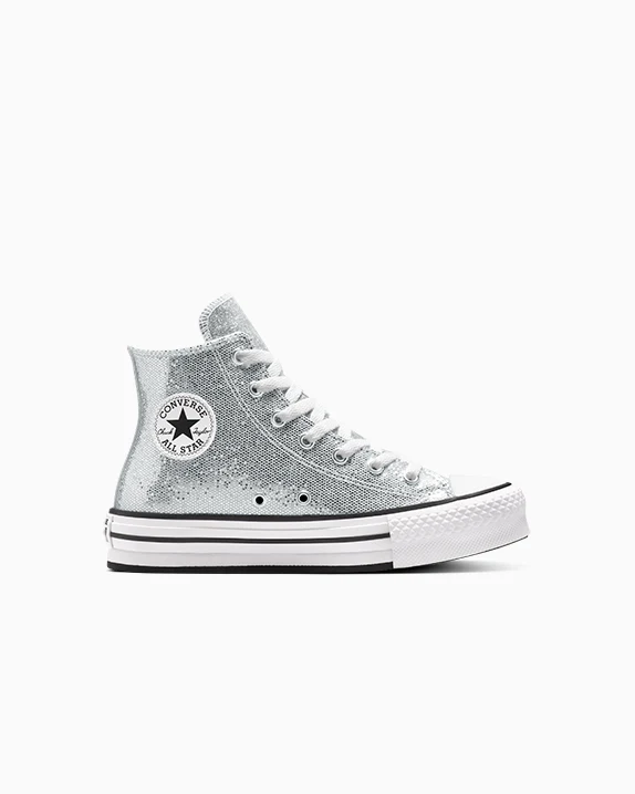 Chuck Taylor All Star Lift Platform Disco Glitter - Image 9