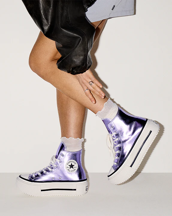 Chuck Taylor All Star Lift Double Stack Metallic - Image 4