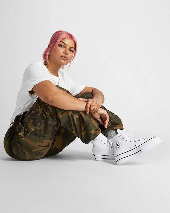 Converse Chuck Taylor All Star Lift Leather High Top - Image 22