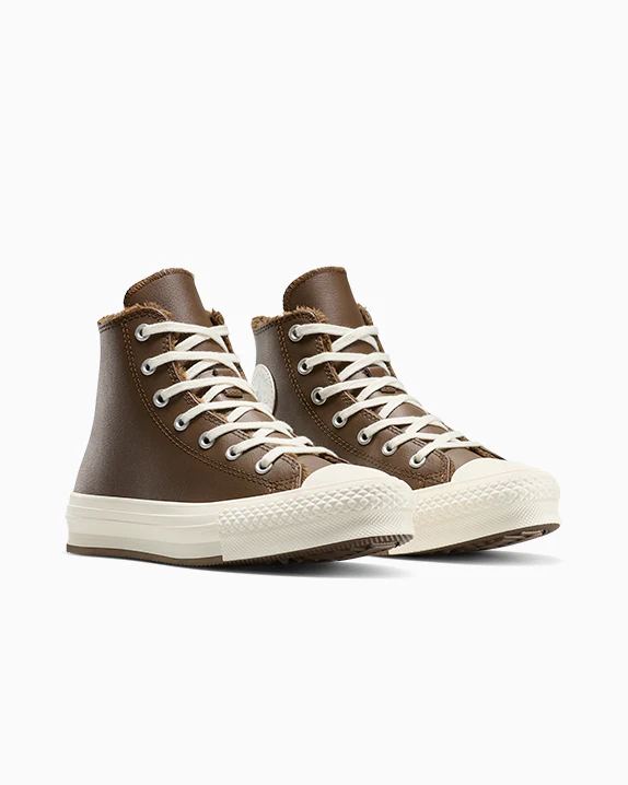Chuck Taylor All Star Lift Leather Platform - Image 5