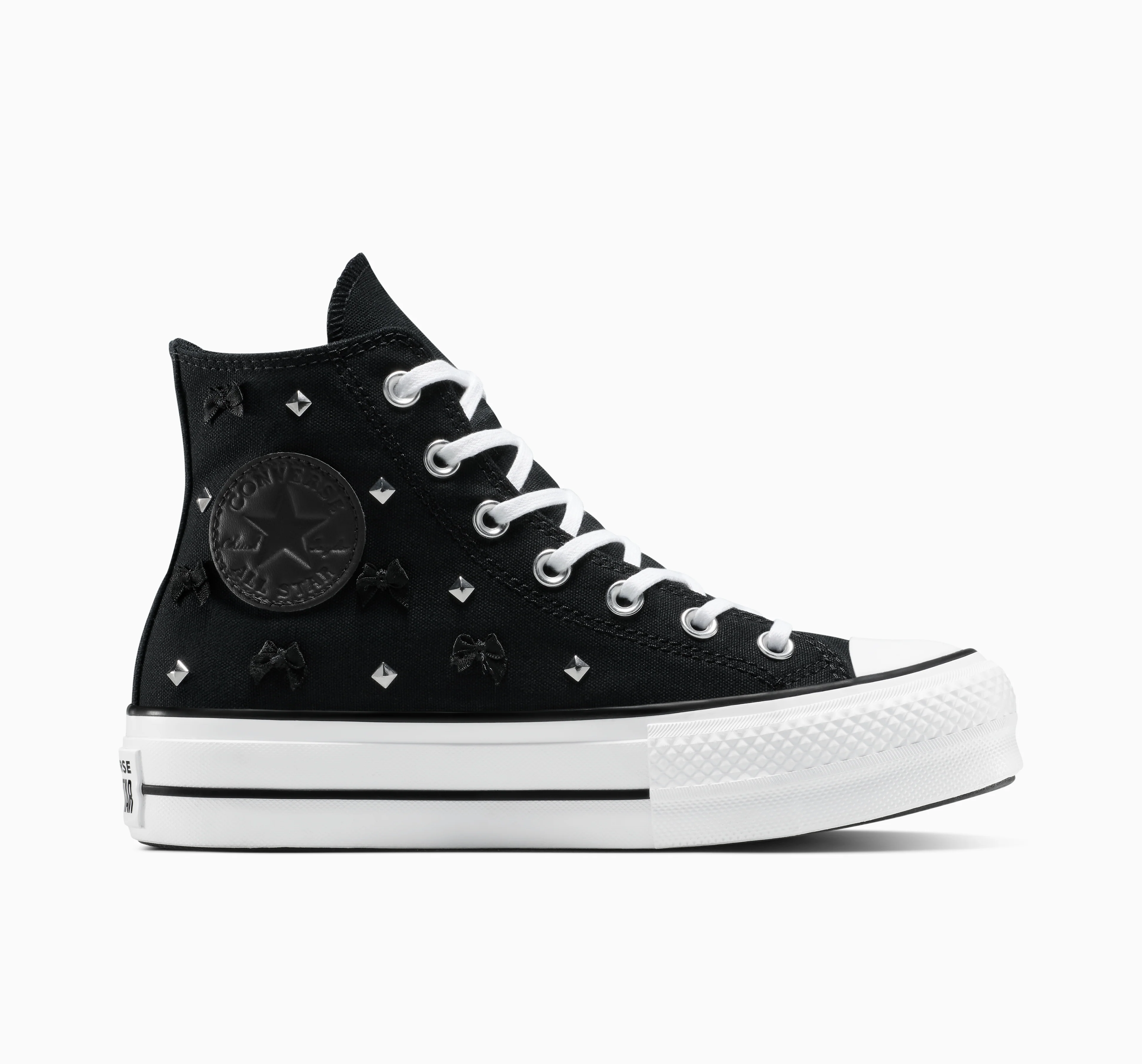 Chuck Taylor All Star Lift Platform Bows & Studs