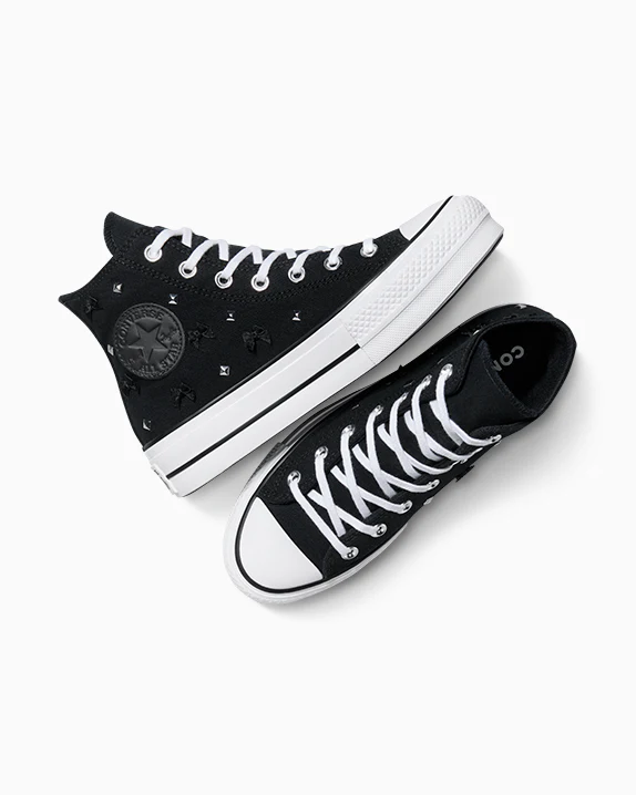 Chuck Taylor All Star Lift Platform Bows & Studs - Image 3