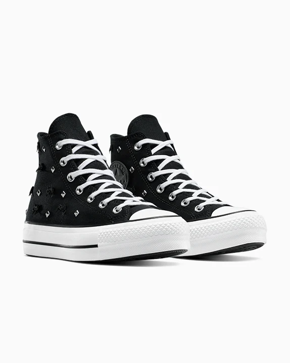 Chuck Taylor All Star Lift Platform Bows & Studs - Image 4