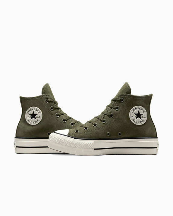Chuck Taylor All Star Lift Platform Colourful Suede High Top - Image 15