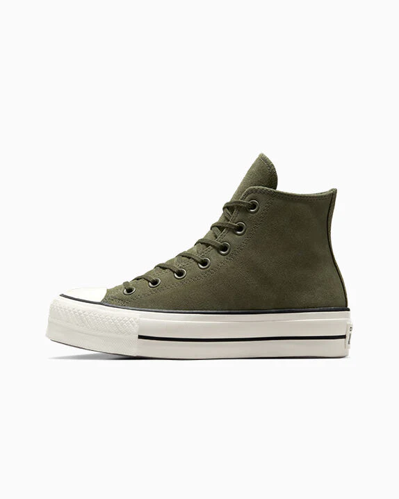 Chuck Taylor All Star Lift Platform Colourful Suede High Top - Image 16