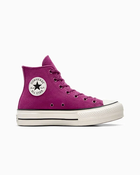 Chuck Taylor All Star Lift Platform Colourful Suede High Top - Image 4