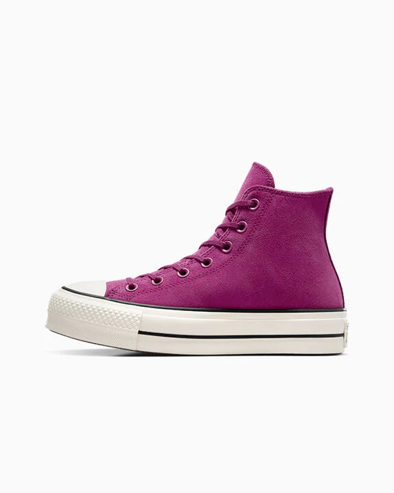 Chuck Taylor All Star Lift Platform Colourful Suede High Top - Image 6