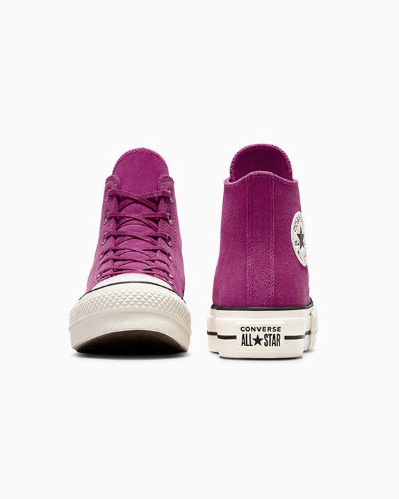 Chuck Taylor All Star Lift Platform Colourful Suede High Top - Image 9