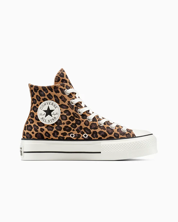 Chuck Taylor All Star Lift Platform Leopard Suede - Image 5