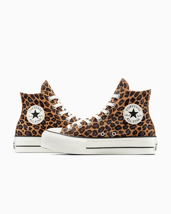 Chuck Taylor All Star Lift Platform Leopard Suede - Image 8