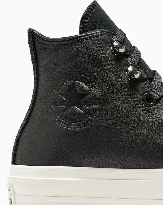 Chuck Taylor All Star Lift Platform Water Repellent Leather High Top - Image 12