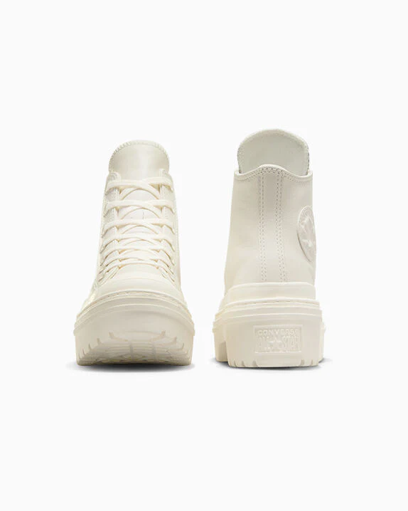 Chuck Taylor All Star Lugged Heel Leather Platform - Image 4