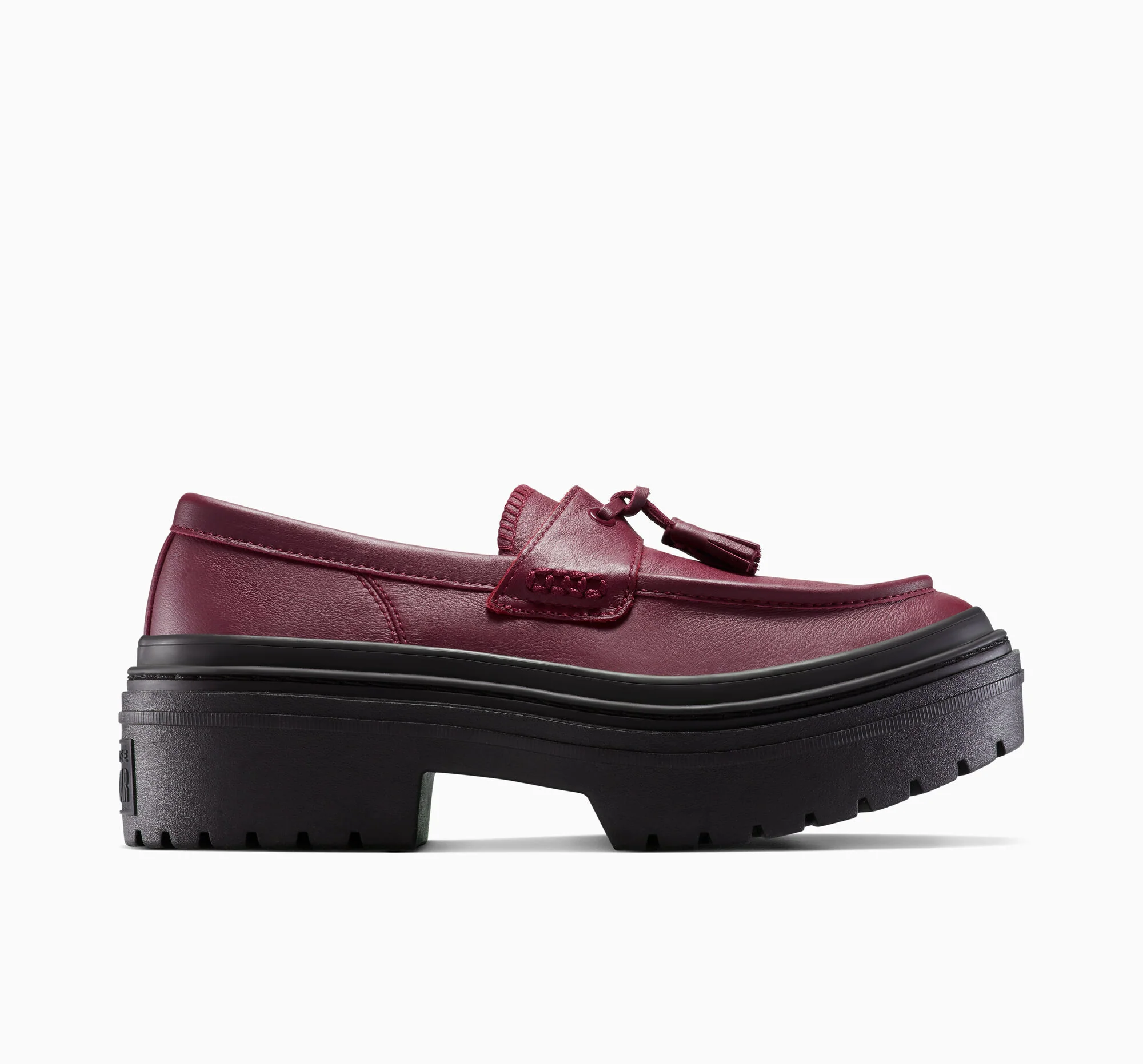 Chuck Taylor All Star Lugged Heel Loafer Platform Leather Low Top