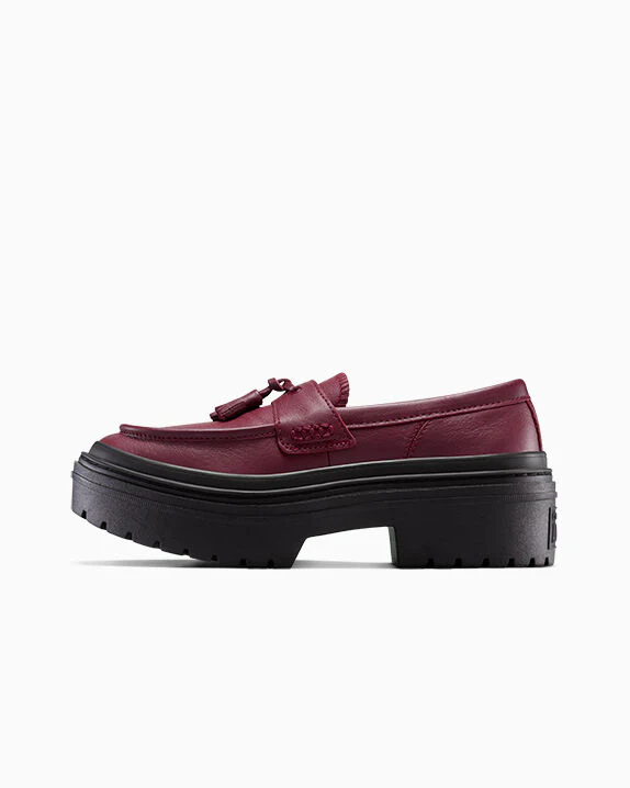 Chuck Taylor All Star Lugged Heel Loafer Platform Leather Low Top - Image 17
