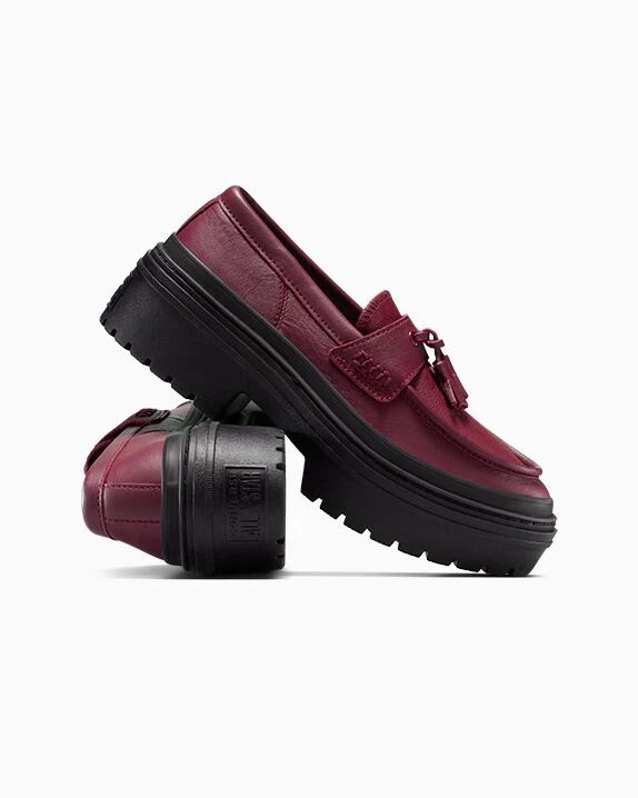 Chuck Taylor All Star Lugged Heel Loafer Platform Leather Low Top - Image 4