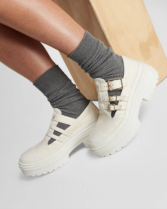 Chuck Taylor All Star Lugged Heel Mary Jane Platform Low Top - Image 2