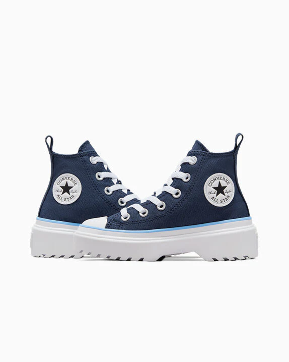 Chuck Taylor All Star Lugged Lift Platform Easy On Floral Embroidery High Top - Image 7