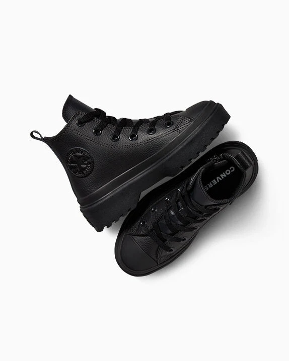 Chuck Taylor All Star Lugged Lift Platform Leather High Top - Image 5