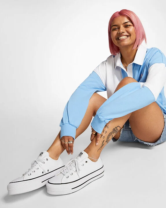 Chuck Taylor All Star Platform Leather Low Top - Image 13