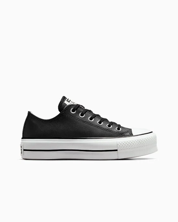 Chuck Taylor All Star Platform Leather Low Top - Image 15