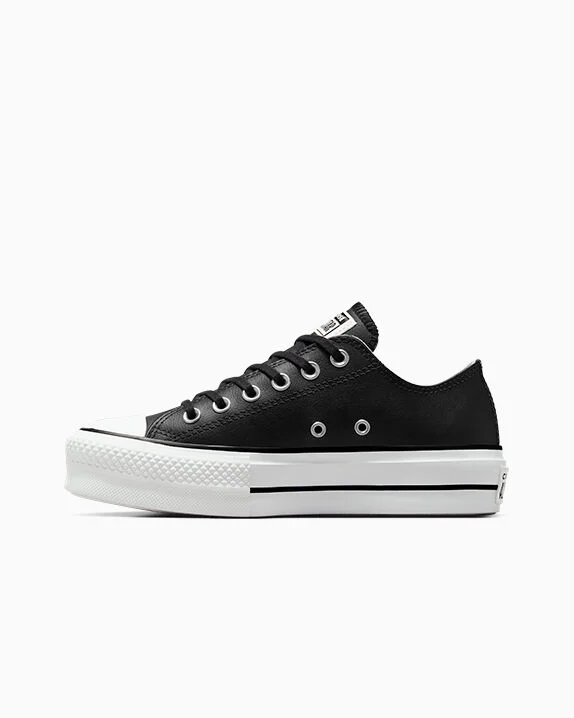 Chuck Taylor All Star Platform Leather Low Top - Image 16