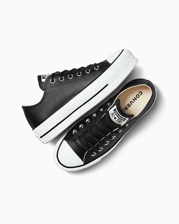 Chuck Taylor All Star Platform Leather Low Top - Image 17
