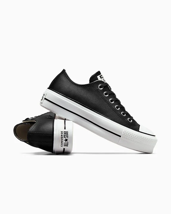 Chuck Taylor All Star Platform Leather Low Top - Image 18