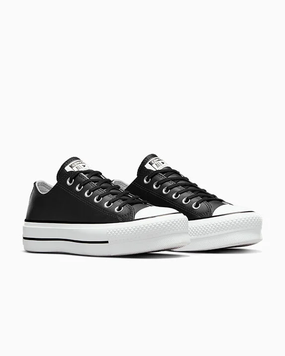 Chuck Taylor All Star Platform Leather Low Top - Image 3