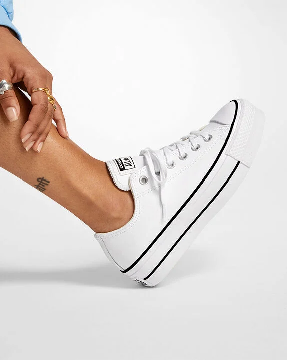 Chuck Taylor All Star Platform Leather Low Top - Image 5