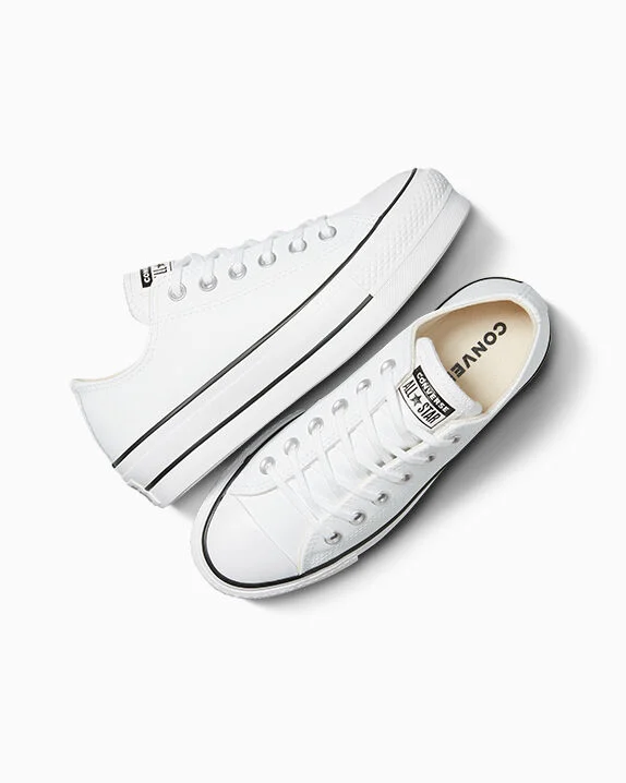 Chuck Taylor All Star Platform Leather Low Top - Image 6