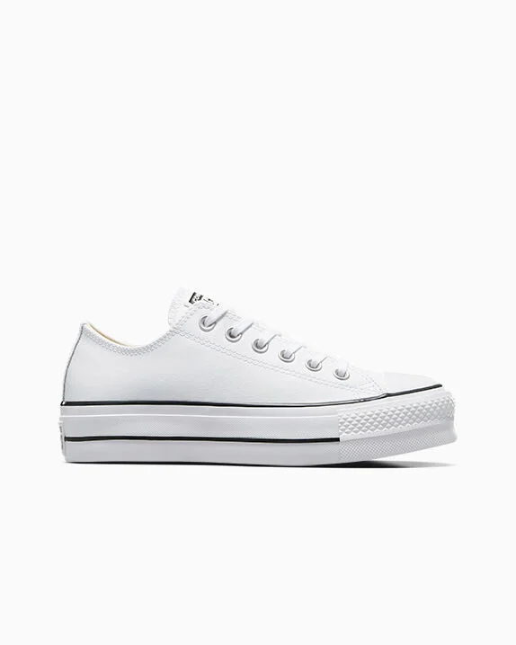 Chuck Taylor All Star Platform Leather Low Top - Image 7