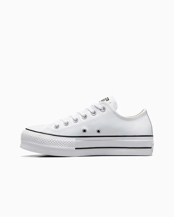 Chuck Taylor All Star Platform Leather Low Top - Image 8