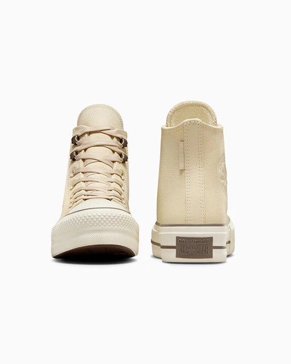 Chuck Tayor All Star Lift Platform Weatherized Leather High Top - Image 10