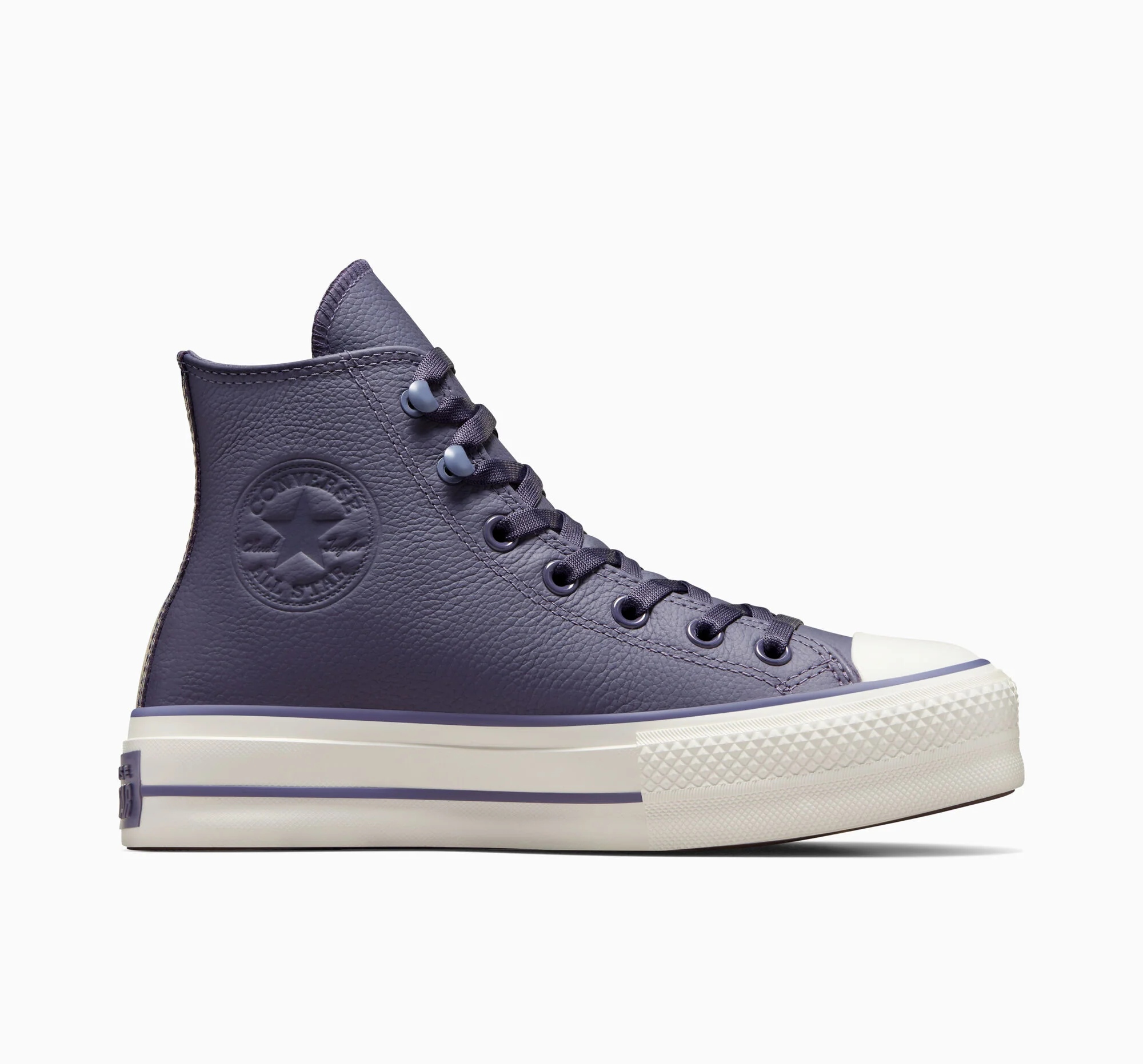 Chuck Tayor All Star Lift Platform Weatherized Leather High Top - Image 12