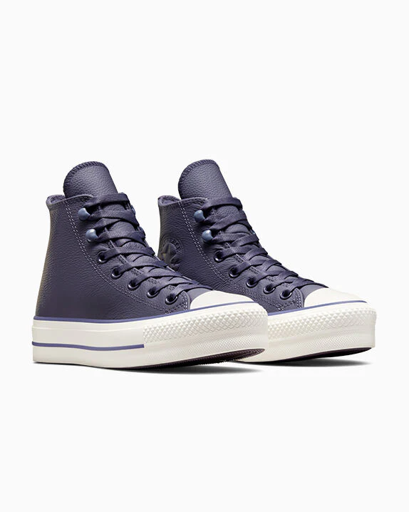 Chuck Tayor All Star Lift Platform Weatherized Leather High Top - Image 13